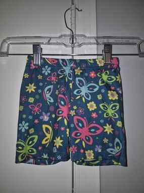 Disney 3T Girls' Mirabel Inspired Floral Butterfly Print Shorts